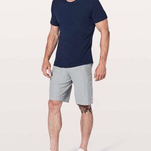 Lululemon Commission Short Oxford 11" Inseam M7AAMS (Black/White/Grey) 36